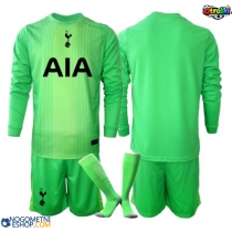 Otroški Nogometni dresi Tottenham Hotspur Vratar Domači 2025-26 Dolgi Rokav (+ Kratke hlače)